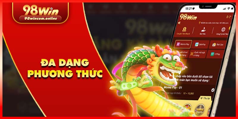 Dễ dàng qua các ví điện tử phổ biến, thuận tiện và nhanh chóng cho mọi giao dịch